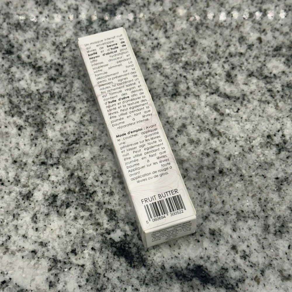 Seraphine Botanicals Fruit Butter Overnight Lip Mask 0.52 Oz SEALED Full Size